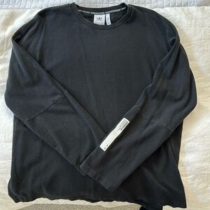 Adidas x Alexander Wang textured long sleeve tee